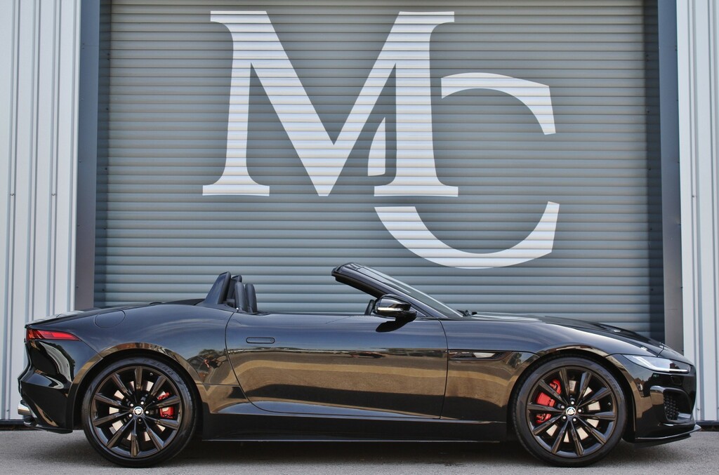 Jaguar F-Type Convertible 5.0 V8 R 575 Awd 2022 Black #6