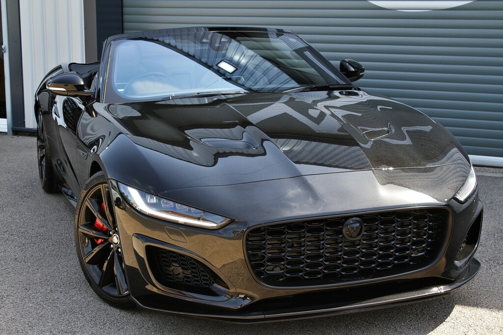 Jaguar F-Type Convertible 5.0 V8 R 575 Awd 2022 Black #3