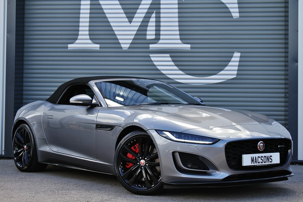Jaguar F-Type Convertible 5.0 V8 R-dynamic Black 2024 Grey #2