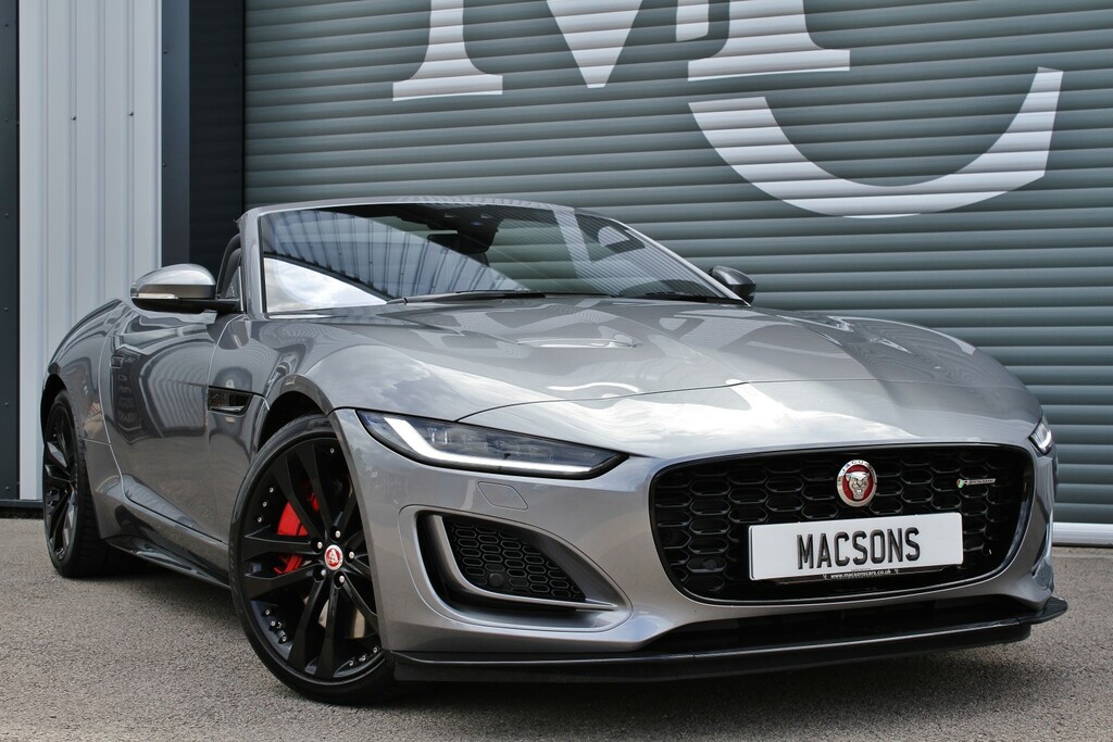 Jaguar F-Type Convertible 5.0 V8 R-dynamic Black 2024 Grey #4