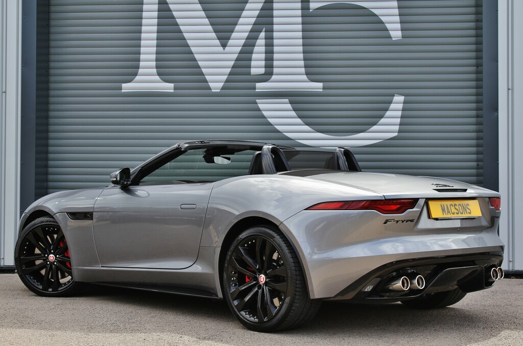 Jaguar F-Type Convertible 5.0 V8 R-dynamic Black 2024 Grey #5