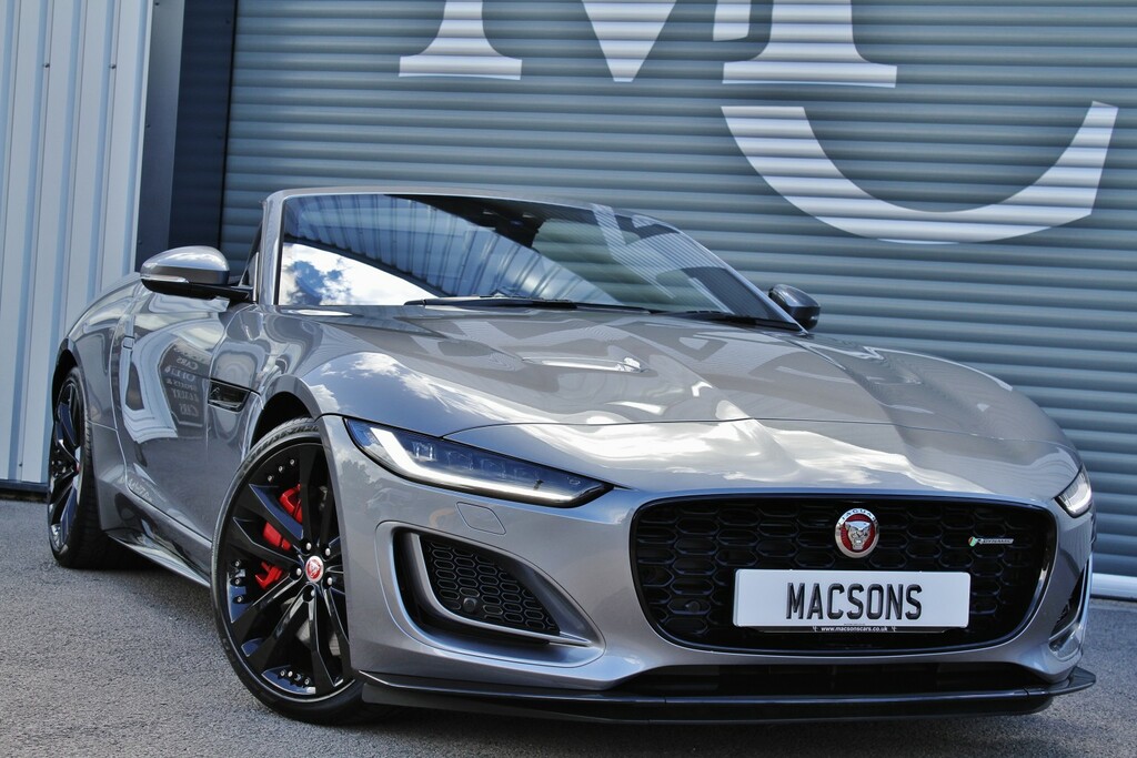Jaguar F-Type Convertible 5.0 V8 R-dynamic Black 2024 Grey #6
