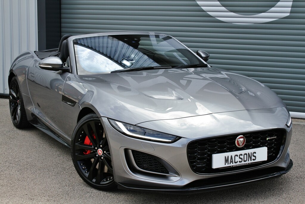 Jaguar F-Type Convertible 5.0 V8 R-dynamic Black 2024 Grey #3