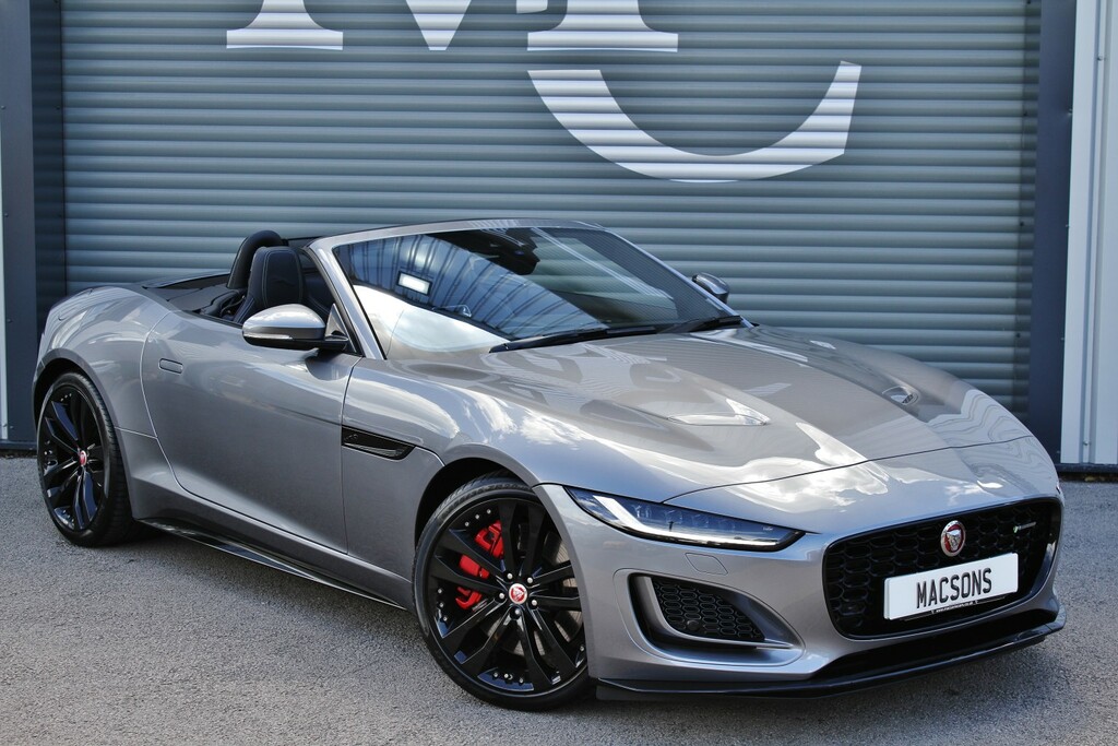 Jaguar F-Type Convertible 5.0 V8 R-dynamic Black 2024 Grey #4