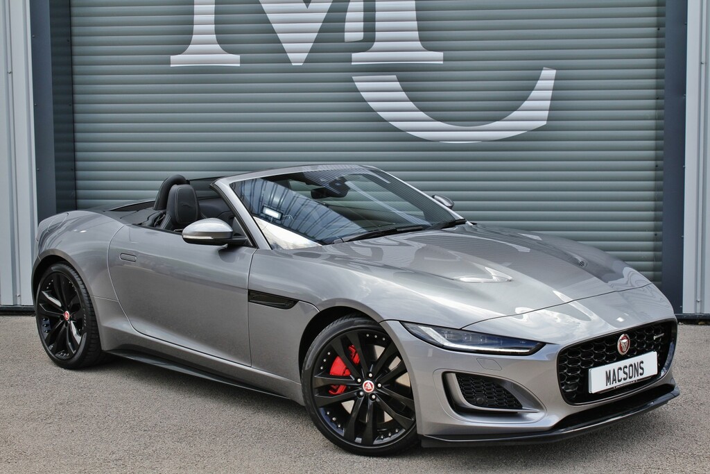 Jaguar F-Type Convertible 5.0 V8 R-dynamic Black 2024 Grey #2