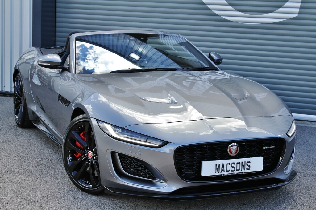 Jaguar F-Type Convertible 5.0 V8 R-dynamic Black 2024 Grey #5
