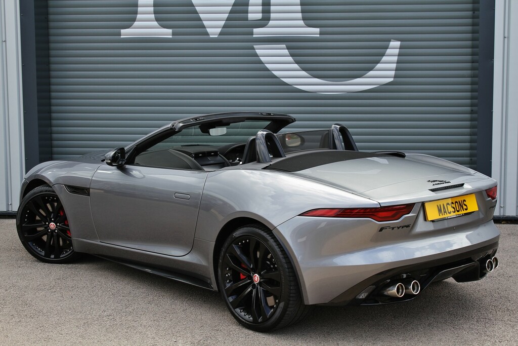 Jaguar F-Type Convertible 5.0 V8 R-dynamic Black 2024 Grey #6