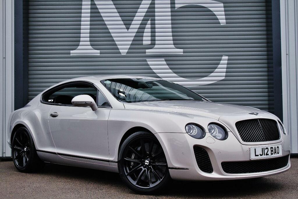 Bentley Continental Coupe 2012 Grey