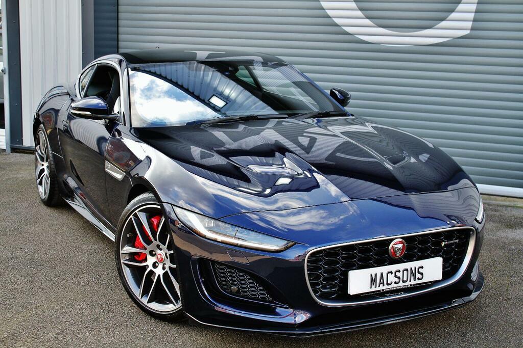 Jaguar F-Type Coupe 5.0 V8 R-dynamic P450 Awd 2022 Blue #4