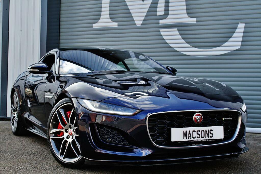 Jaguar F-Type Coupe 5.0 V8 R-dynamic P450 Awd 2022 Blue #2