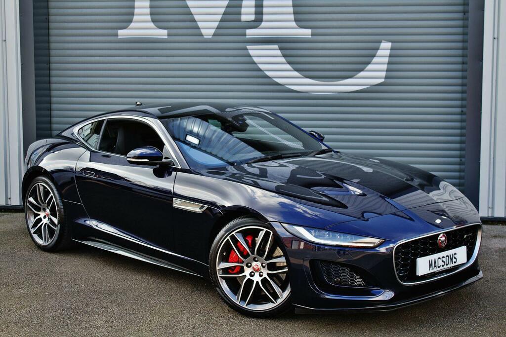 Jaguar F-Type Coupe 5.0 V8 R-dynamic P450 Awd 2022 Blue #3