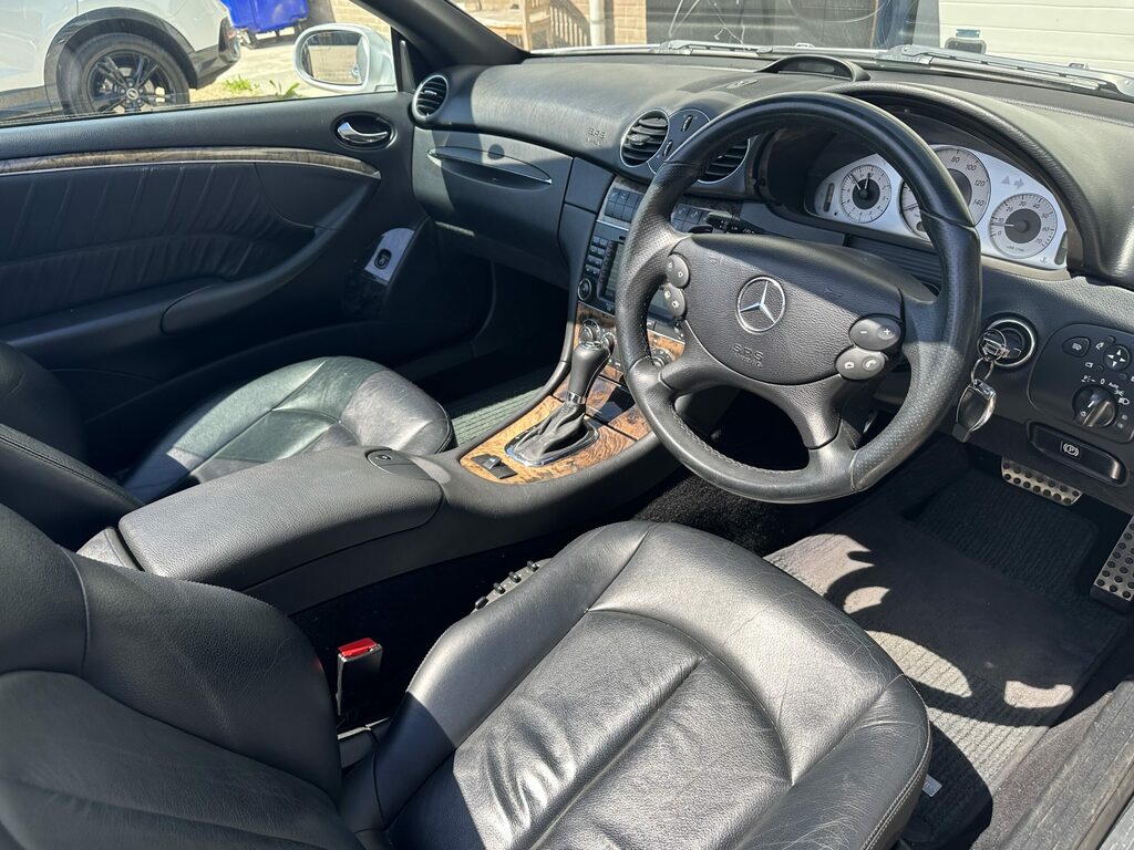 Mercedes-Benz CLK Convertible 3.0 Clk280 Sport Cabriolet 7G-tronic 2 Black #13