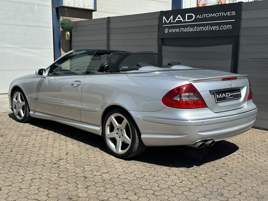 Mercedes-Benz CLK Convertible 3.0 Clk280 Sport Cabriolet 7G-tronic 2 Black #8