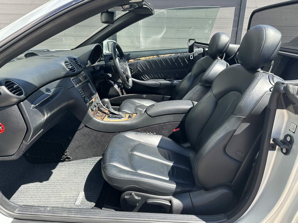 Mercedes-Benz CLK Convertible 3.0 Clk280 Sport Cabriolet 7G-tronic 2 Black #20