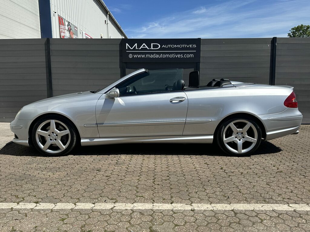Mercedes-Benz CLK Convertible 3.0 Clk280 Sport Cabriolet 7G-tronic 2 Black #11