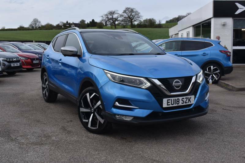Nissan Qashqai 1.2 Dig-t Tekna Euro 6 Ss - 2018 18 EU18SZK Blue #2