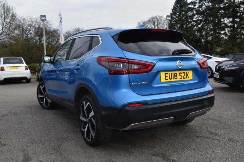 Nissan Qashqai 1.2 Dig-t Tekna Euro 6 Ss - 2018 18 EU18SZK Blue #3