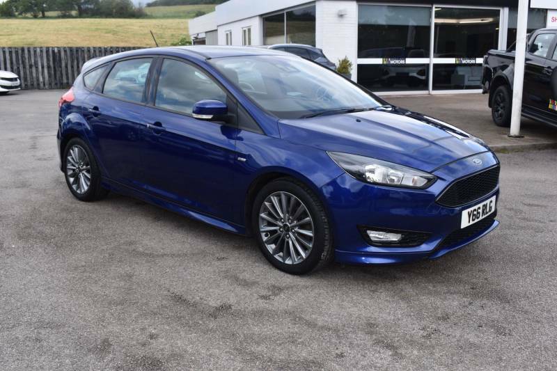 Ford Focus 1.5 Tdci St-line Euro 6 Ss - 2017 17 Y66RLG Blue #3
