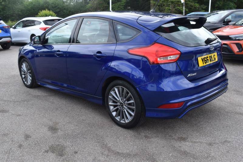Ford Focus 1.5 Tdci St-line Euro 6 Ss - 2017 17 Y66RLG Blue #2