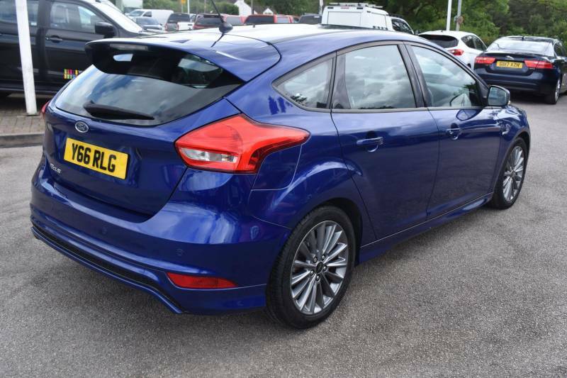 Ford Focus 1.5 Tdci St-line Euro 6 Ss - 2017 17 Y66RLG Blue #4