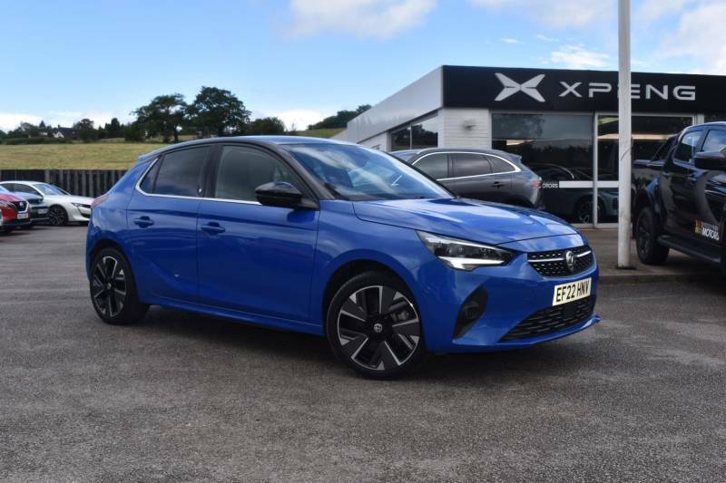 Vauxhall Corsa-e 50Kwh Elite Premium Blue