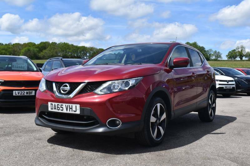 Nissan Qashqai 1.2 Dig-t N-tec 2Wd Euro 6 Ss - 2015 65 DA65VHJ Red #3
