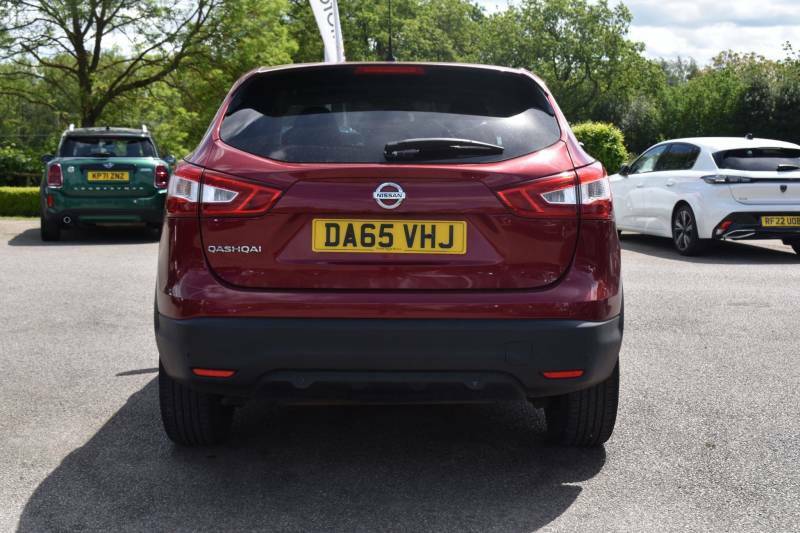 Nissan Qashqai 1.2 Dig-t N-tec 2Wd Euro 6 Ss - 2015 65 DA65VHJ Red #6