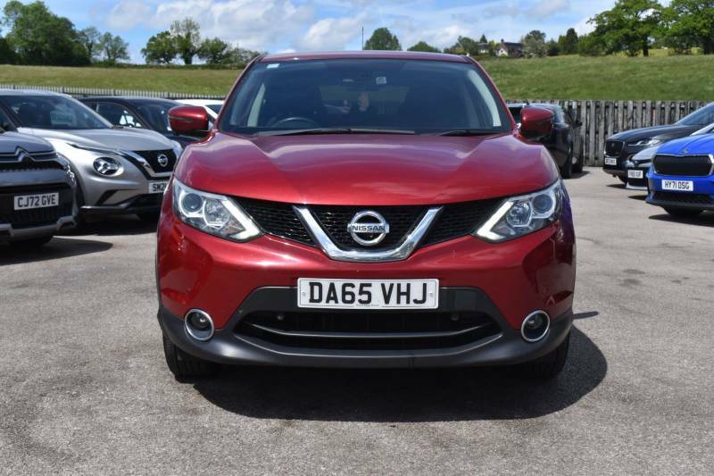 Nissan Qashqai 1.2 Dig-t N-tec 2Wd Euro 6 Ss - 2015 65 DA65VHJ Red #2