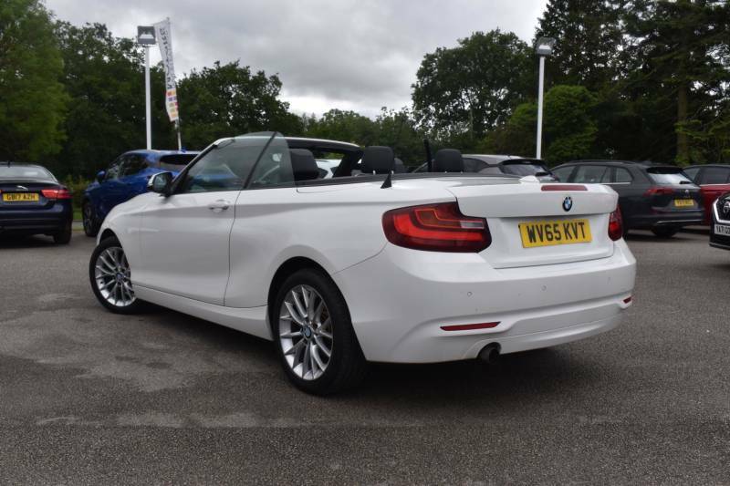 BMW 2 Series 1.5 218I Se Convertible Euro 6 White #3