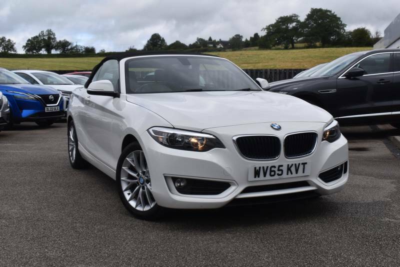 BMW 2 Series 1.5 218I Se Convertible Euro 6 White #2