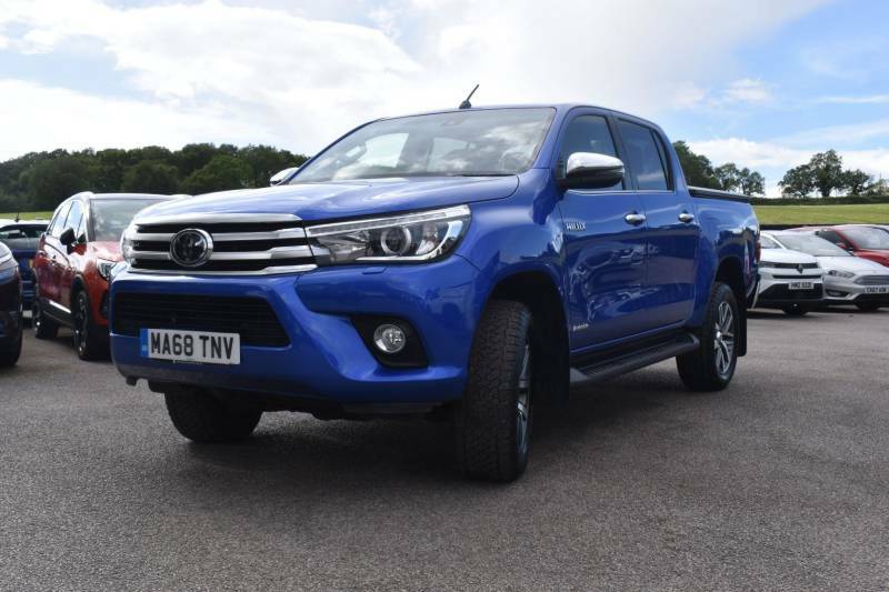 Toyota HILUX 2.4 D-4d Invincible 4Wd Euro 6 Ss Tss Blue #2