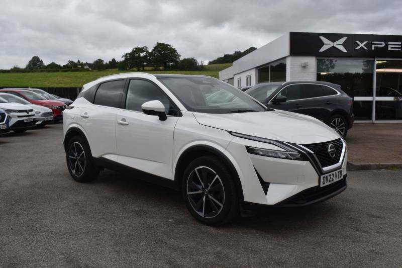 Nissan Qashqai 1.3 Dig-t Mhev Tekna Euro 6 Ss - 2022 22 DV22VTD White