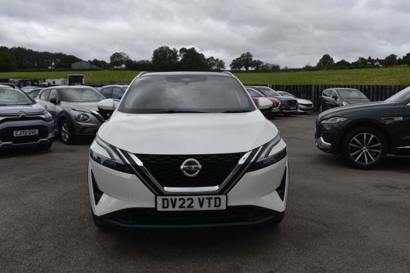 Nissan Qashqai 1.3 Dig-t Mhev Tekna Euro 6 Ss - 2022 22 DV22VTD White #3