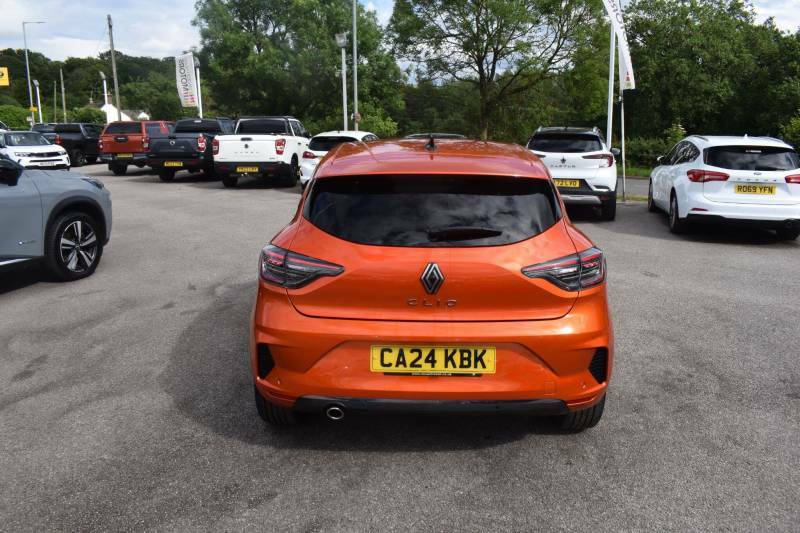 Renault Clio 1.0 Tce Techno Euro 6 Ss - 2024 24 CA24KBK Orange #6