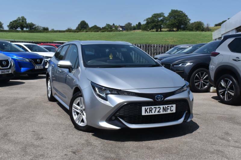 Toyota Corolla 1.8 Vvt-h Icon Touring Sports Cvt Euro 6 Ss Silver #2