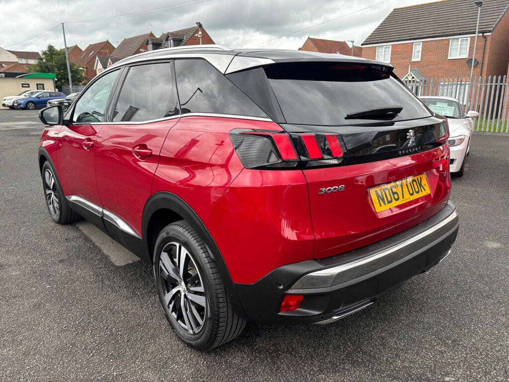 Peugeot 3008 Puretech Ss Gt Line ND67UOK Red #6