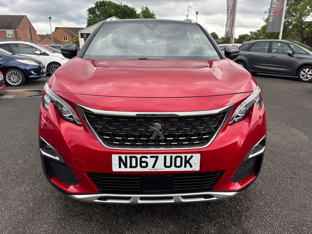 Peugeot 3008 Puretech Ss Gt Line ND67UOK Red #2