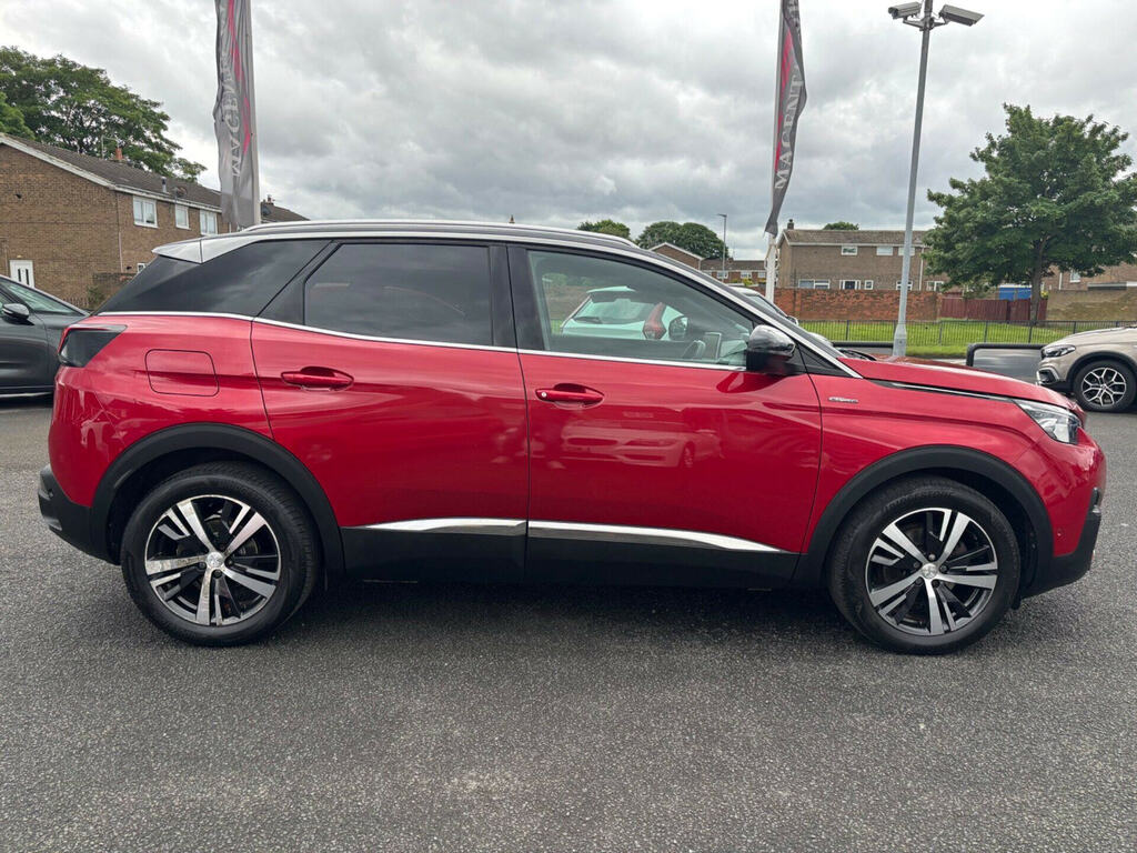 Peugeot 3008 Puretech Ss Gt Line ND67UOK Red #3