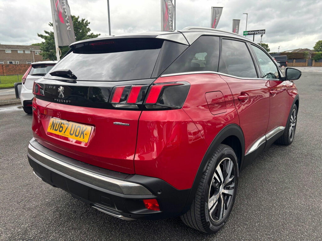 Peugeot 3008 Puretech Ss Gt Line ND67UOK Red #4