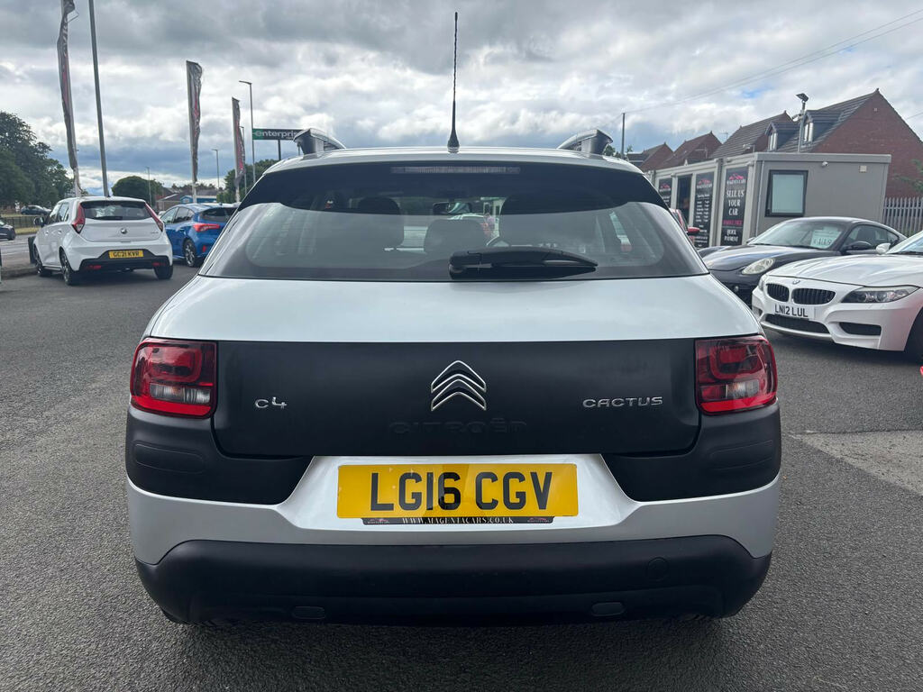 Citroen C4 Cactus 1.6 Bluehdi Feel Hatchback Euro Silver #5