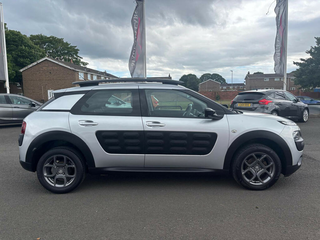 Citroen C4 Cactus 1.6 Bluehdi Feel Hatchback Euro Silver #3