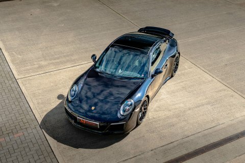 Porsche 911 991 Carrera 4 Black #4