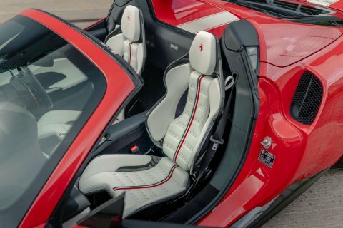 Ferrari 296 Gts Convertible Red