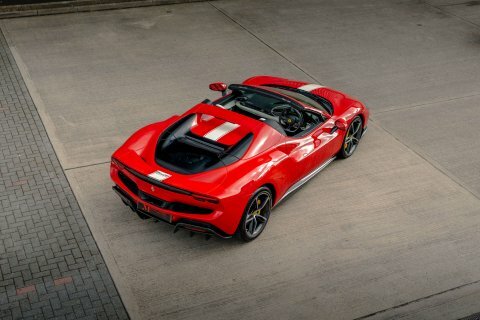 Ferrari 296 Gts Convertible Red #2