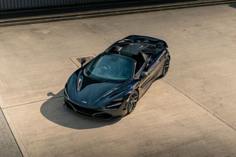 McLaren 720S Spider  Black #2