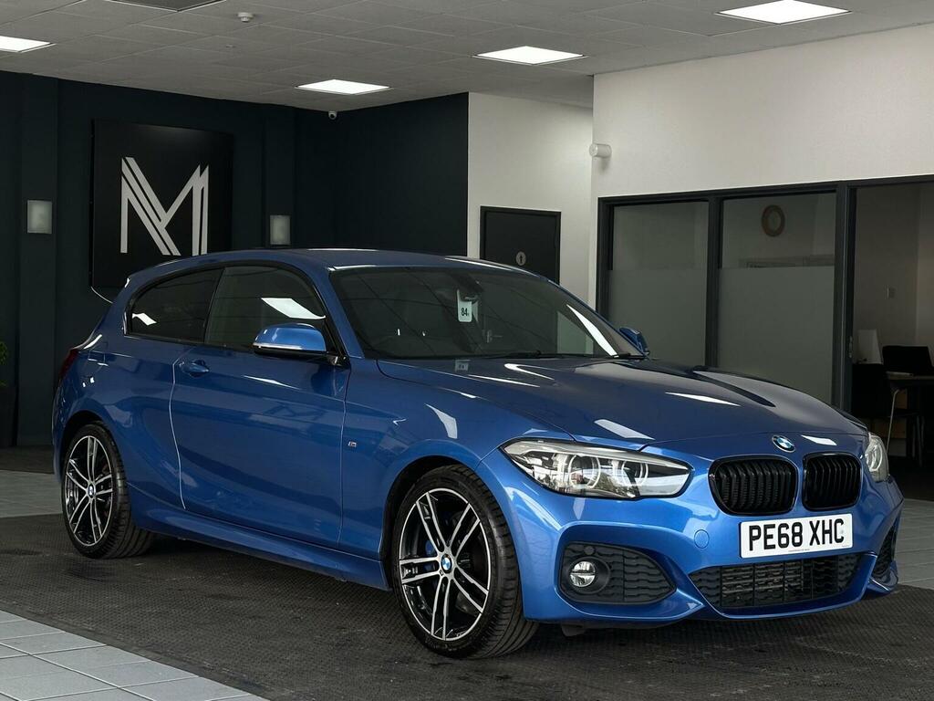BMW 1 Series Hatchback 2.0 125D M Sport Shadow Edition Eur PE68XHC Blue #3