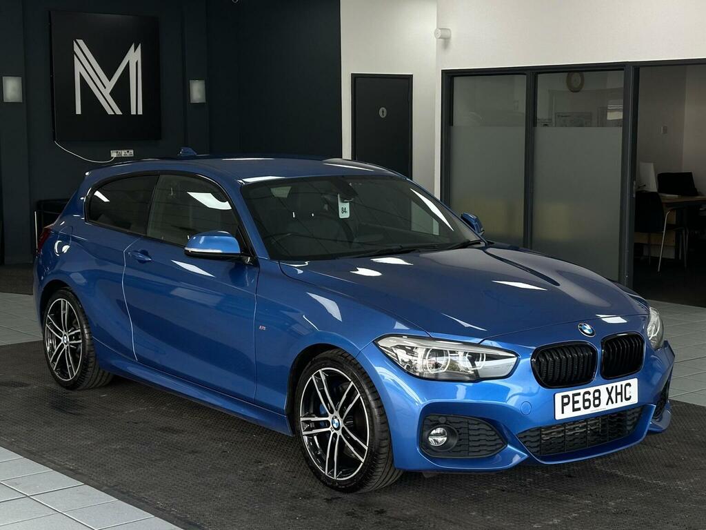 BMW 1 Series Hatchback 2.0 125D M Sport Shadow Edition Eur PE68XHC Blue #2
