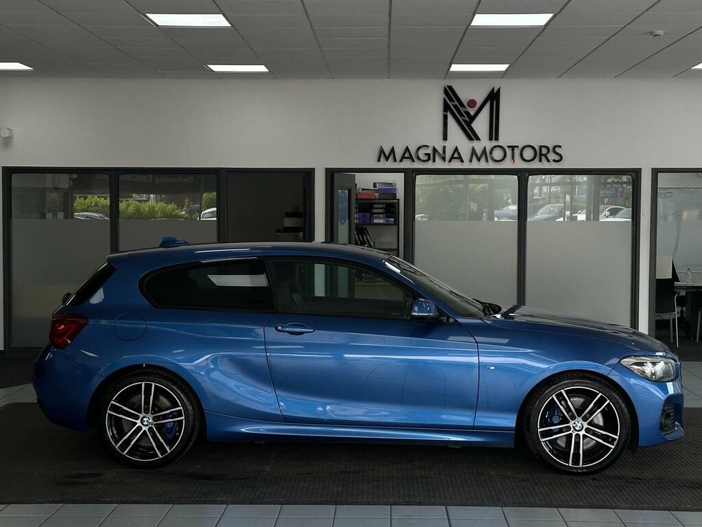 BMW 1 Series Hatchback 2.0 125D M Sport Shadow Edition Eur PE68XHC Blue #4