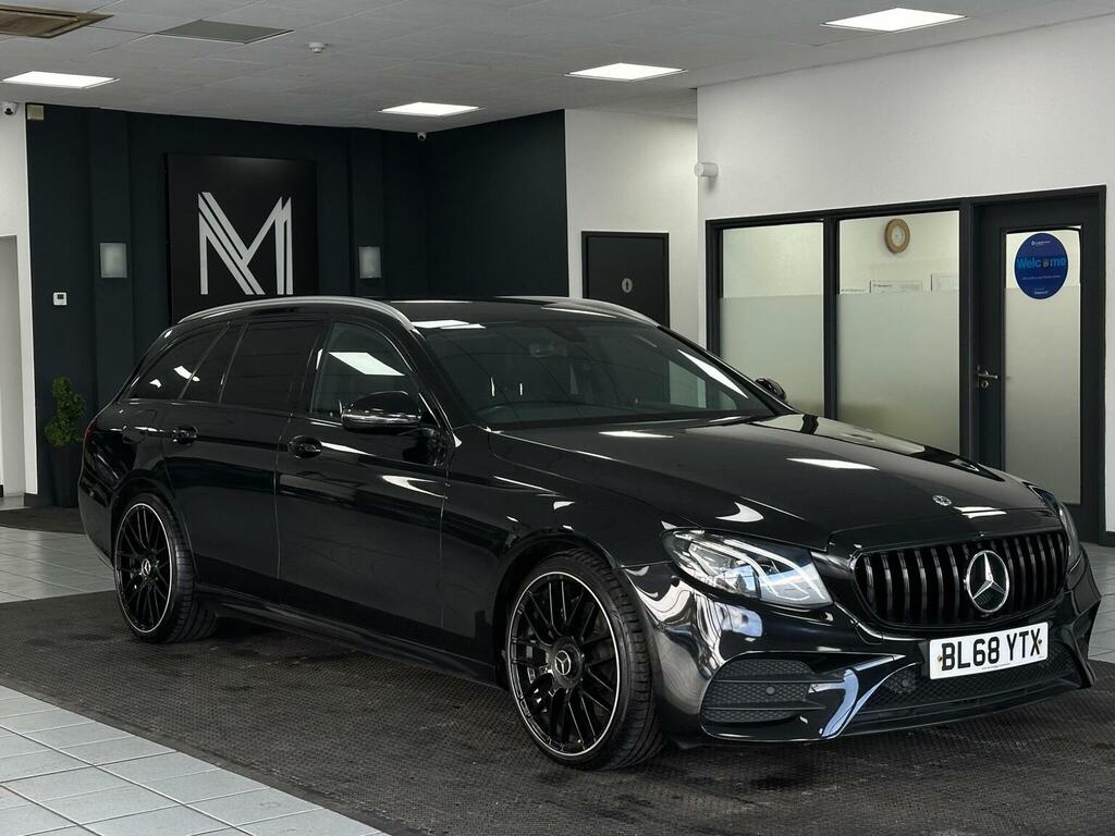 Mercedes-Benz E Class Estate 2.0 E200 Amg Line G-tronic Euro 6 Ss Black