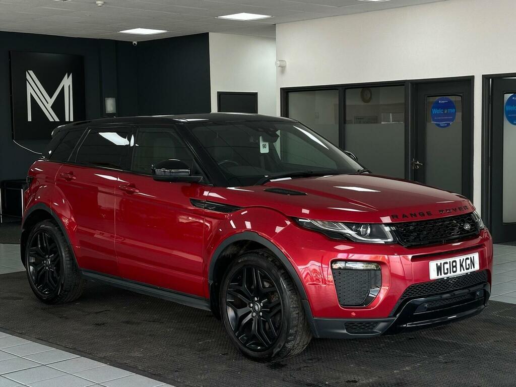 Land Rover Range Rover Evoque 2.0 Td4 Hse Dynamic 4Wd Euro 6 Ss WG18KGN Red